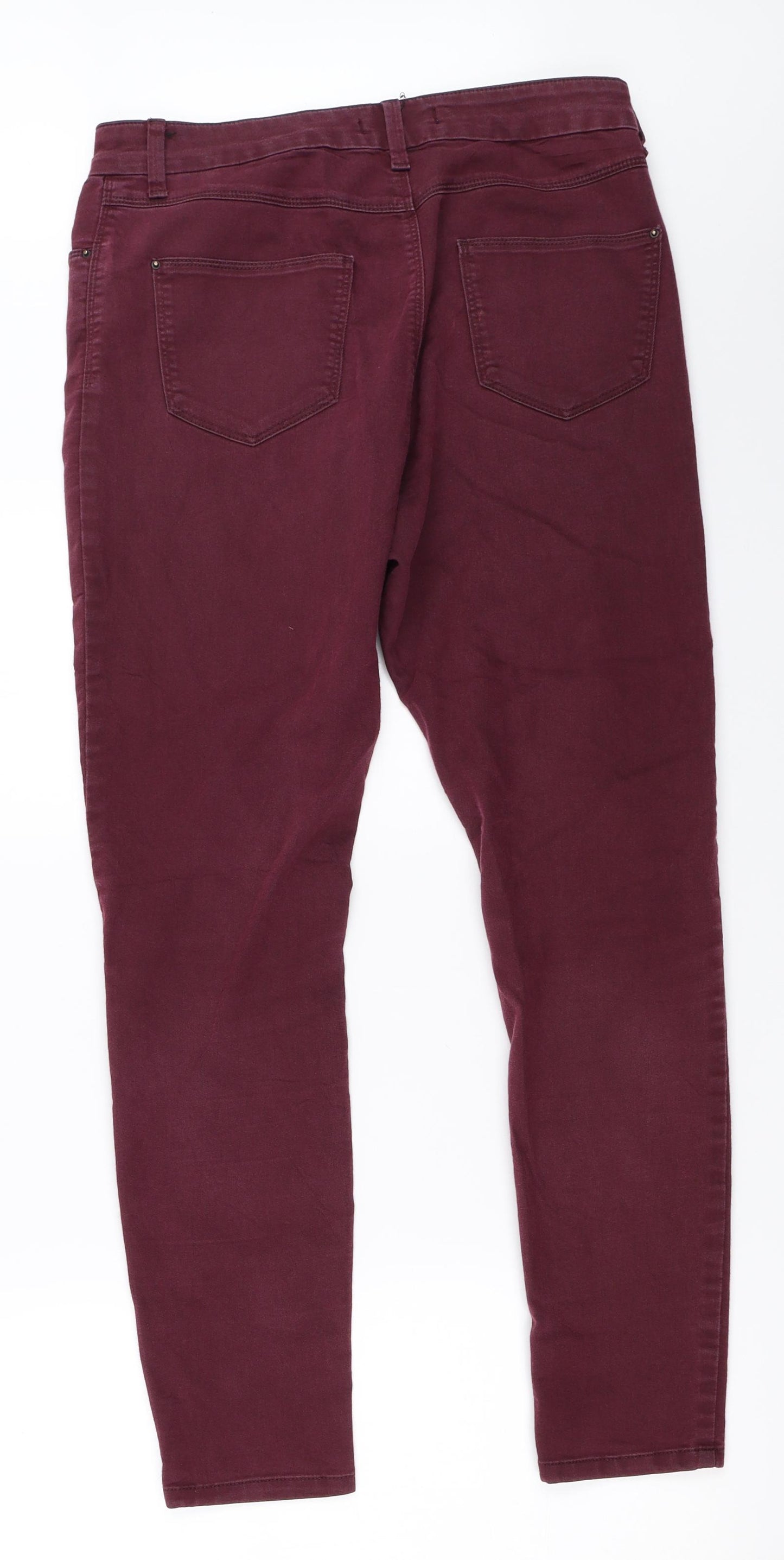 Marks and Spencer Womens Purple   Jegging Jeans Size 12 L29 in