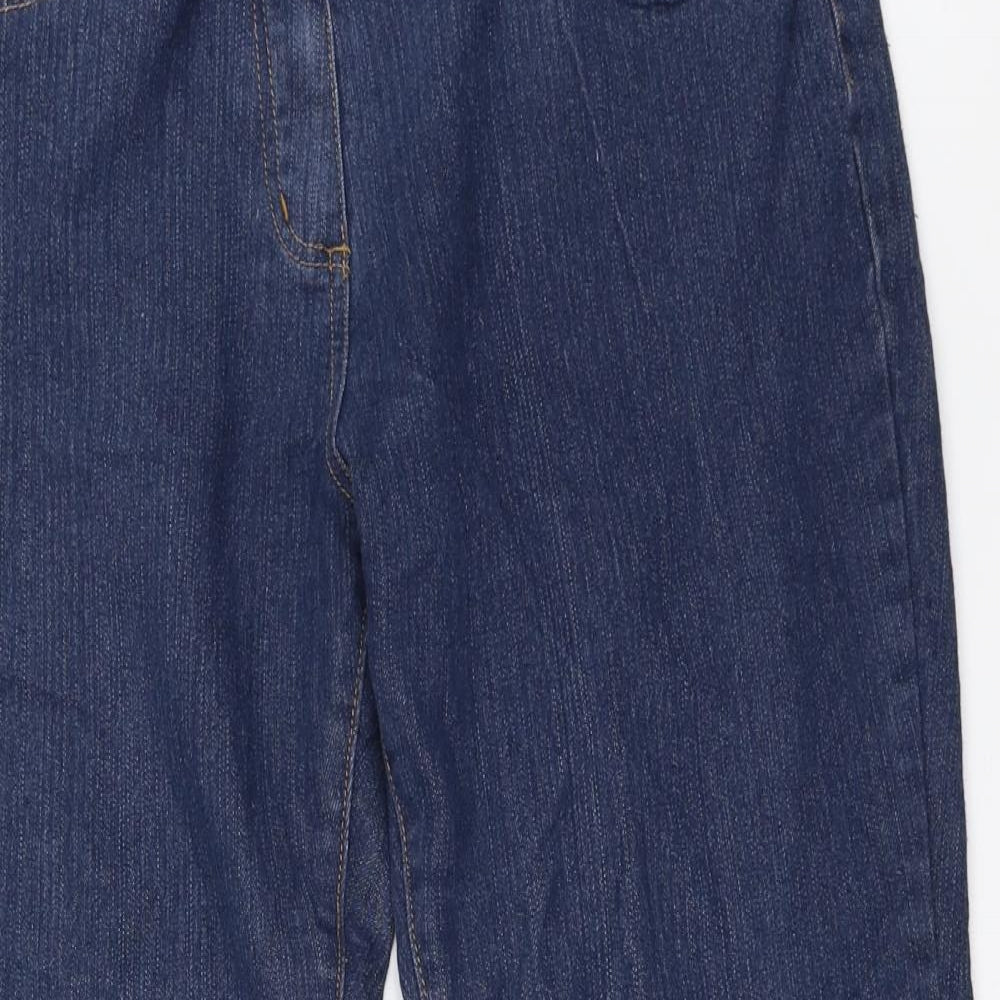 Simply Be Womens Blue  Denim Bootcut Jeans Size 16 L26 in