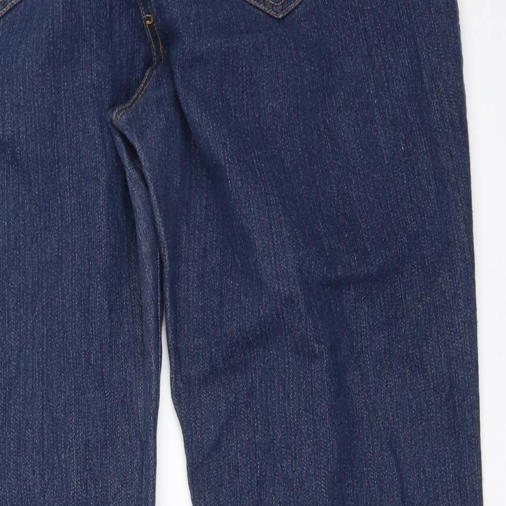 Simply Be Womens Blue  Denim Bootcut Jeans Size 16 L26 in
