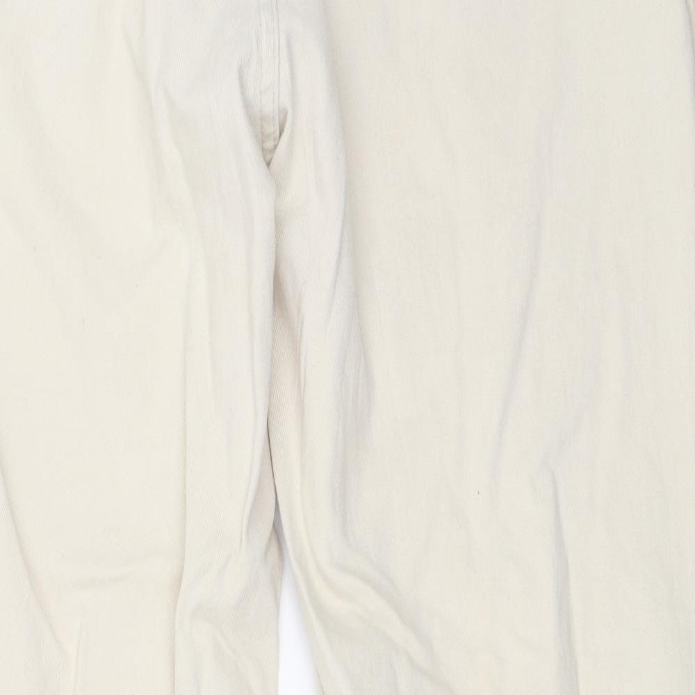 Marks and Spencer Womens Beige   Straight Jeans Size 22 L28 in