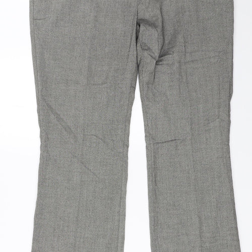 Papaya Womens Grey   Trousers  Size 37 in L30 in