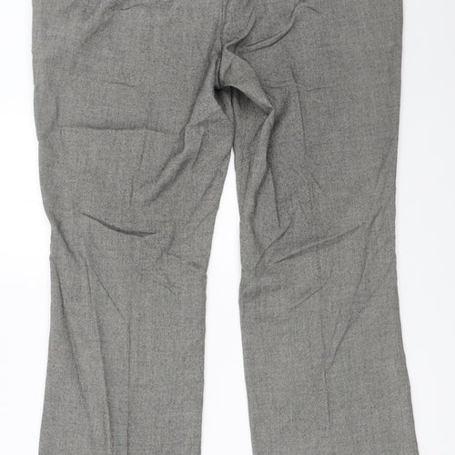 Papaya Womens Grey   Trousers  Size 37 in L30 in