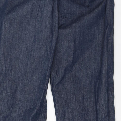 Wallis Womens Blue   Straight Jeans Size 14 L30 in
