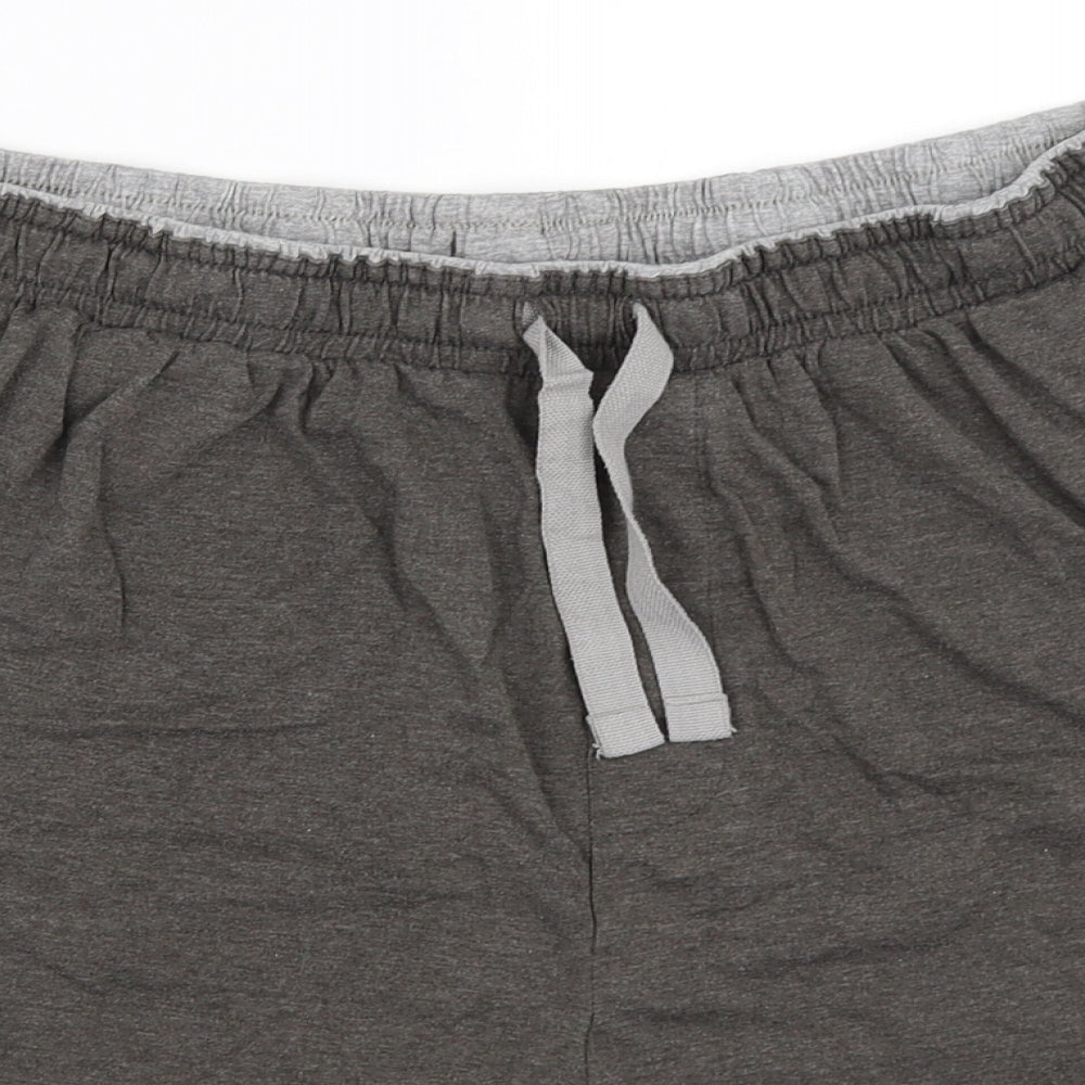 George Mens Grey   Sweat Shorts Size XL