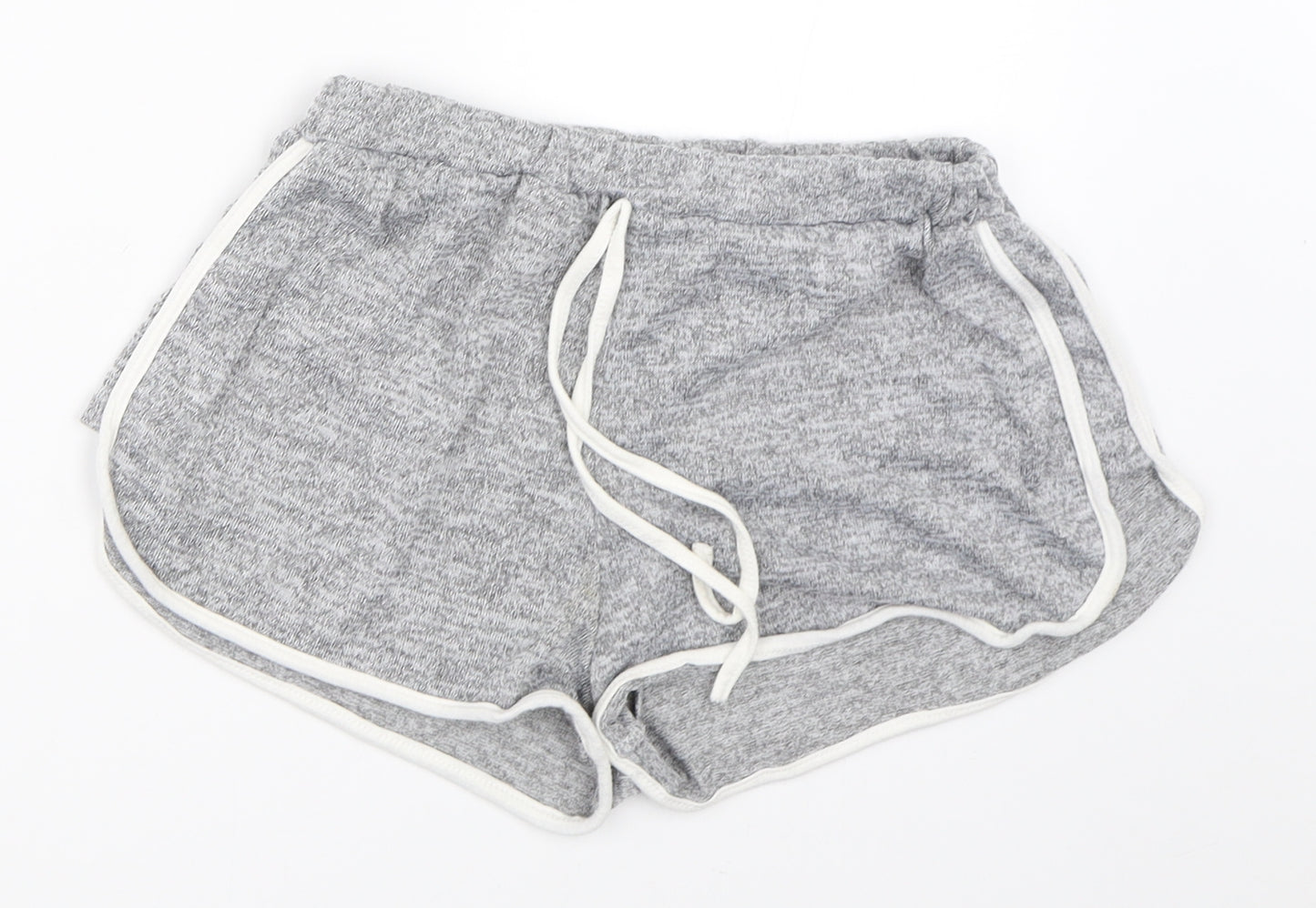 Boohoo Womens Grey   Hot Pants Shorts Size 10