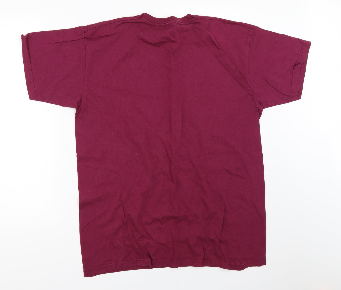 Fruit of the Loom Mens Purple    T-Shirt Size L