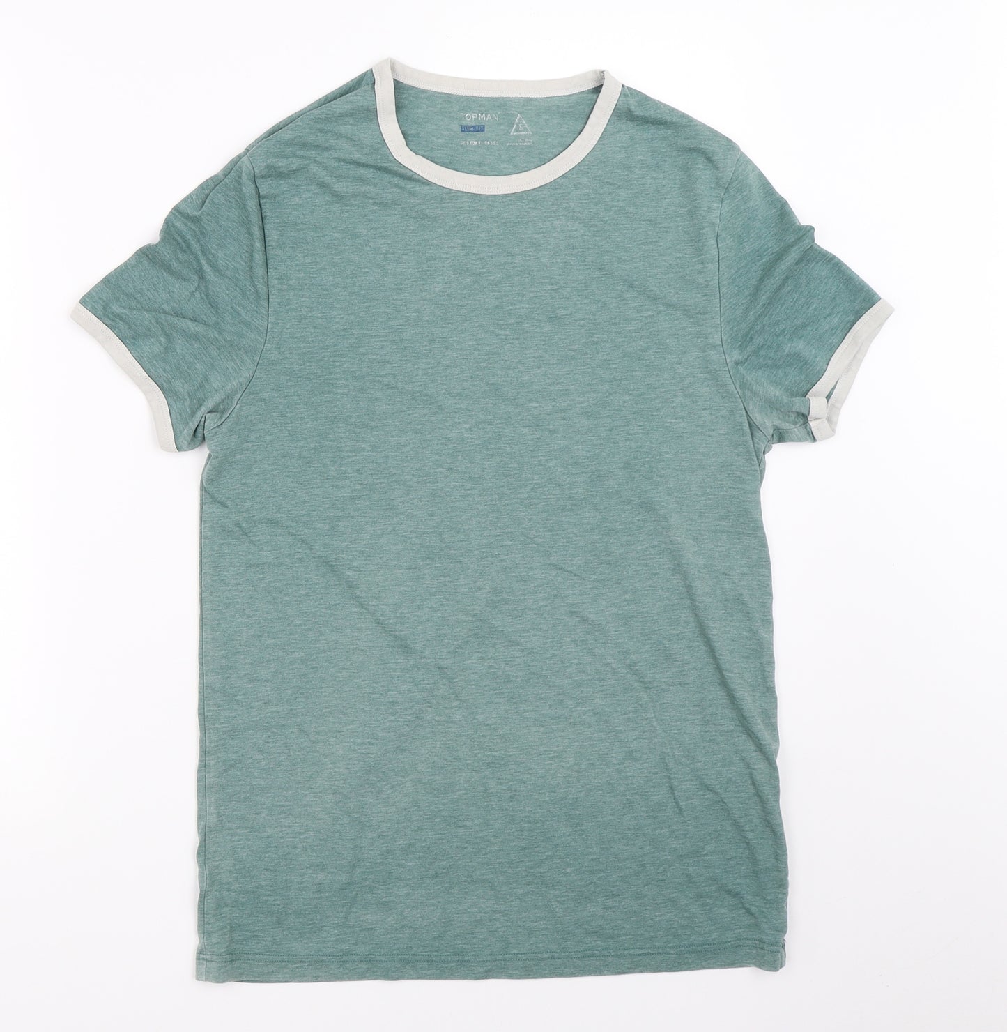 Topman Mens Blue    T-Shirt Size S