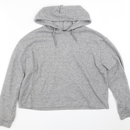 Primark Womens Grey   Pullover Hoodie Size L