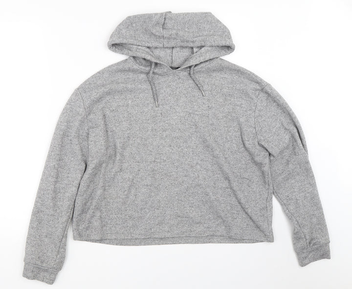 Primark Womens Grey   Pullover Hoodie Size L