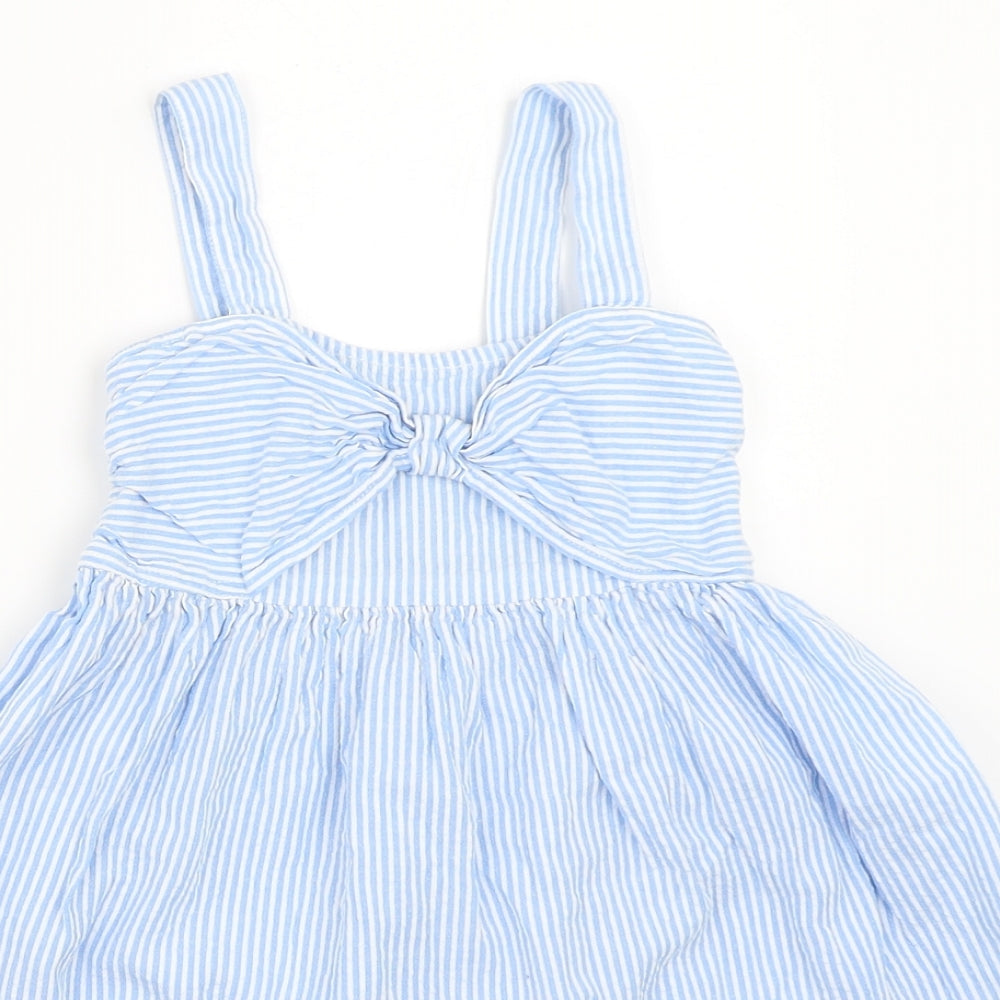 Primark Girls Blue   Fit & Flare  Size 4-5 Years