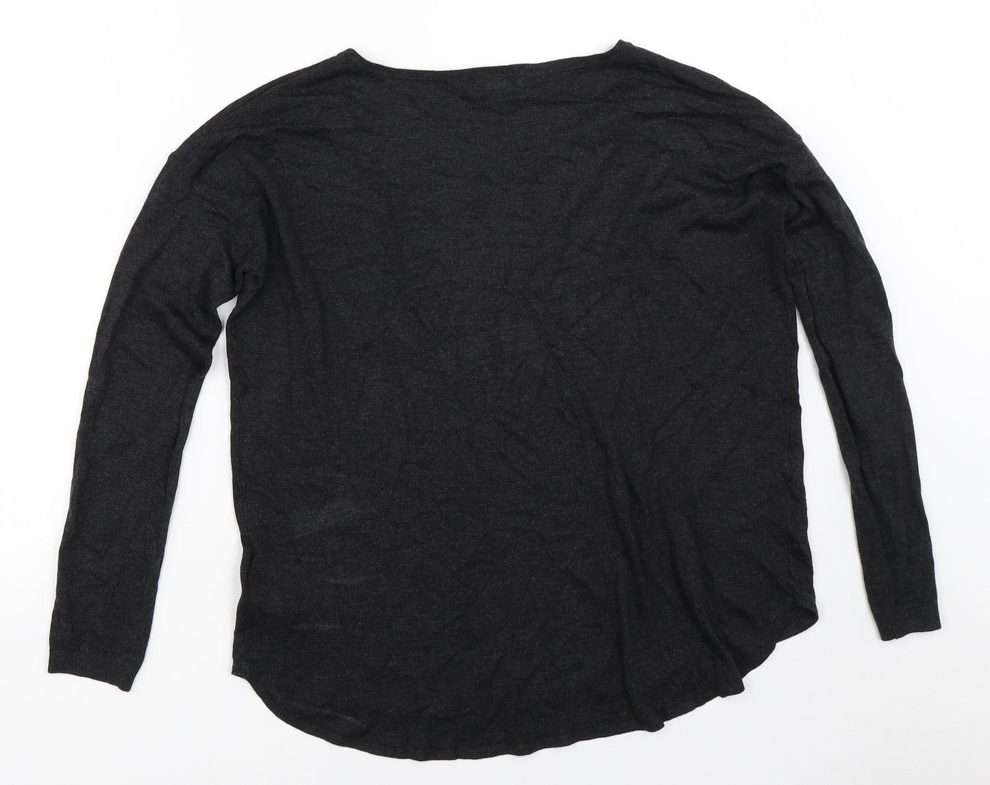 H&M Womens Grey   Pullover Jumper Size S