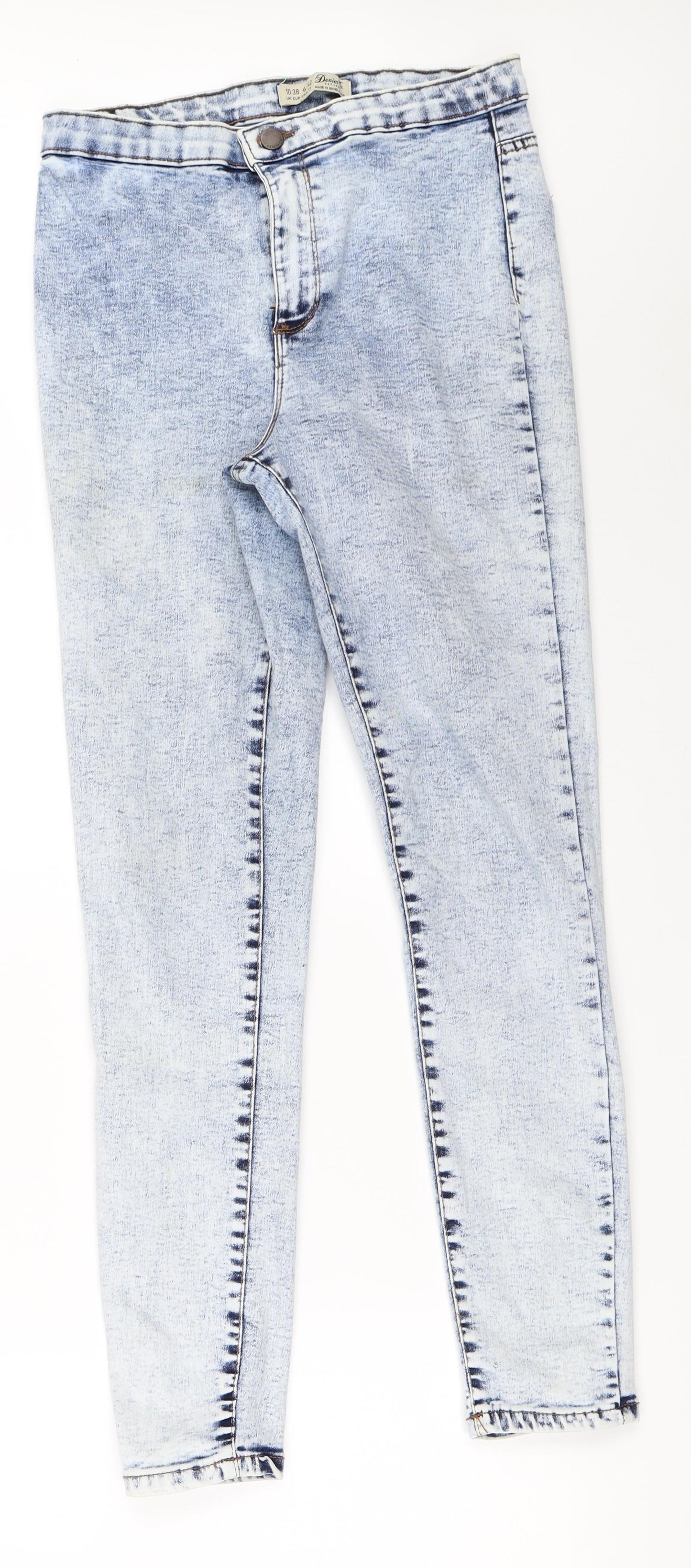 Primark Womens Blue   Skinny Jeans Size 10 L28 in