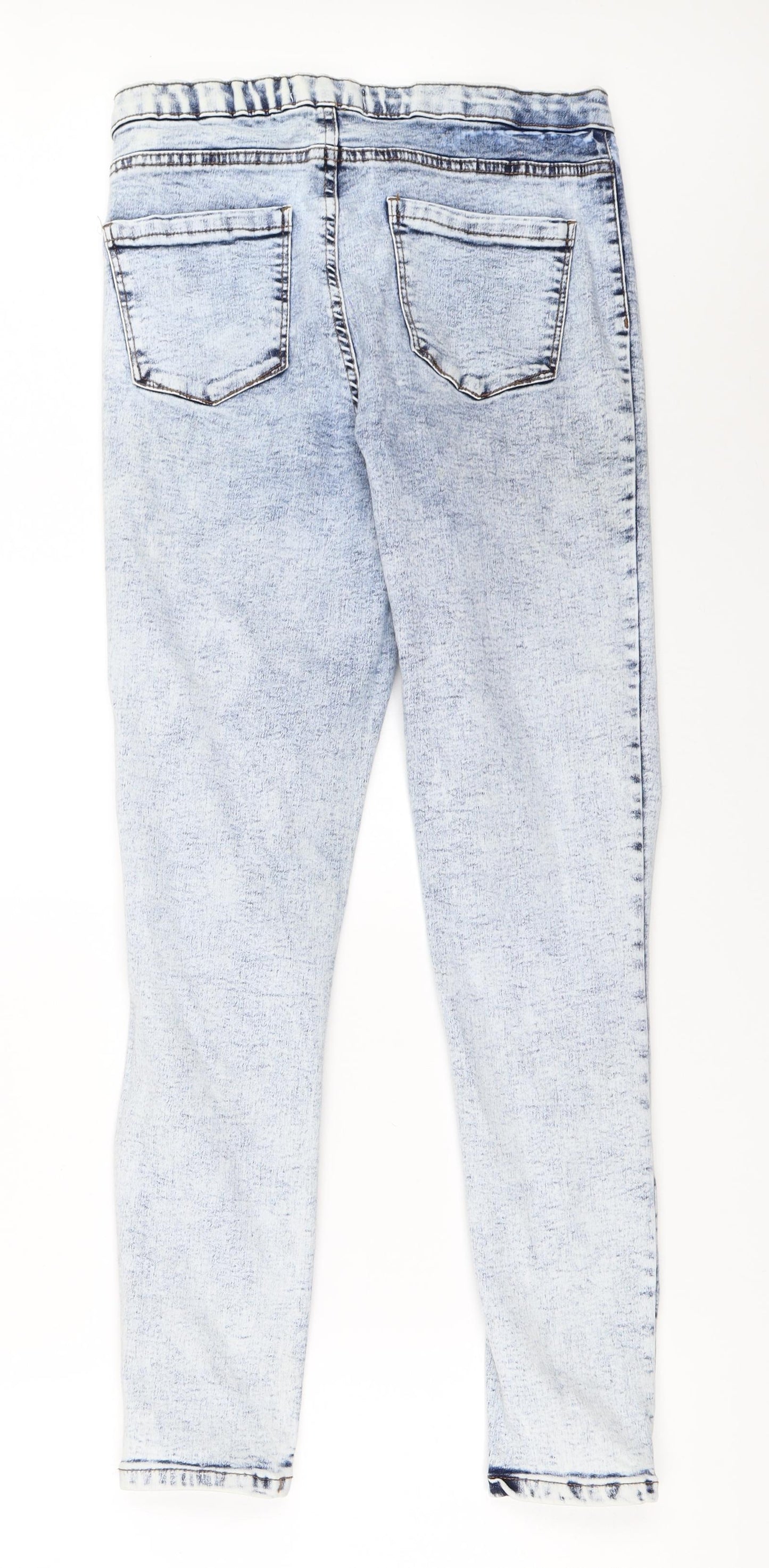 Primark Womens Blue   Skinny Jeans Size 10 L28 in