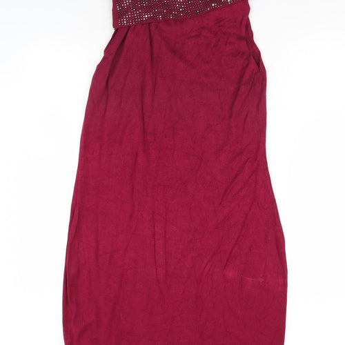 Belle vere note Womens Pink   Jumper Dress  Size L