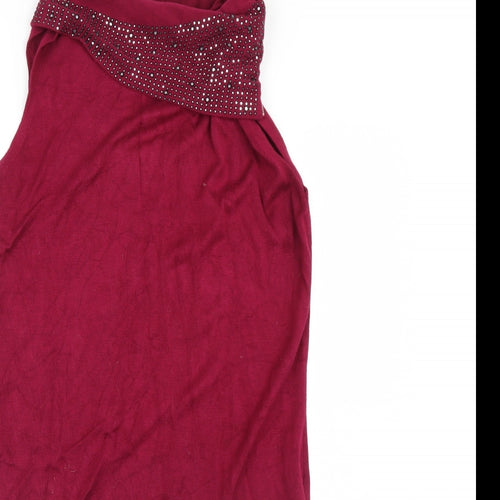 Belle vere note Womens Pink   Jumper Dress  Size L