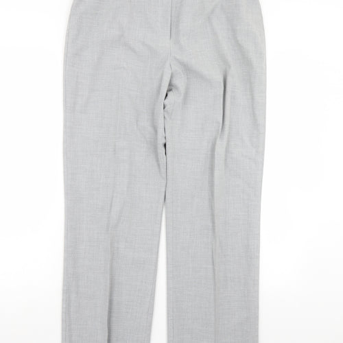 Maroon Womens Grey   Dress Pants Trousers Size 16 L29 in