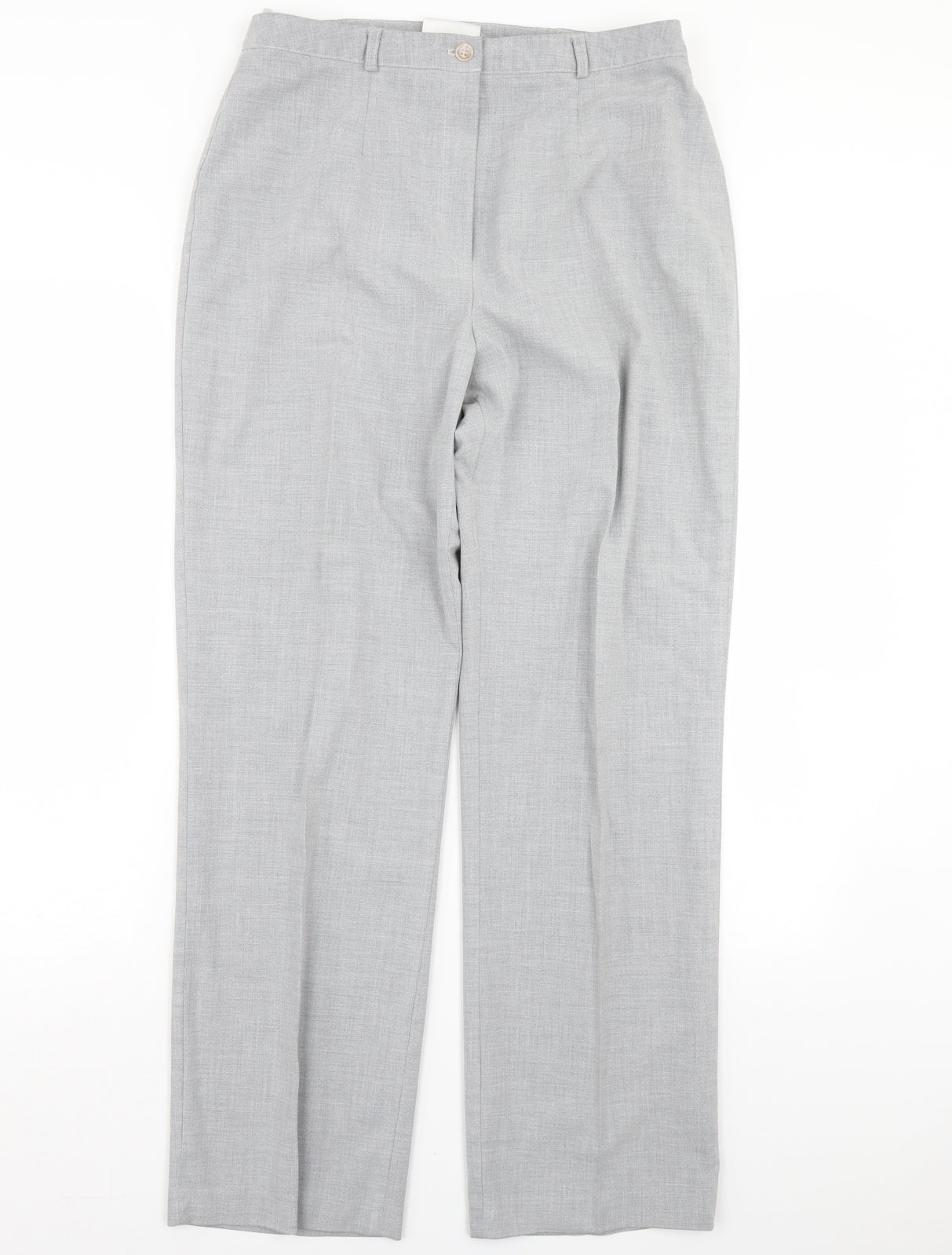 Maroon Womens Grey   Dress Pants Trousers Size 16 L29 in