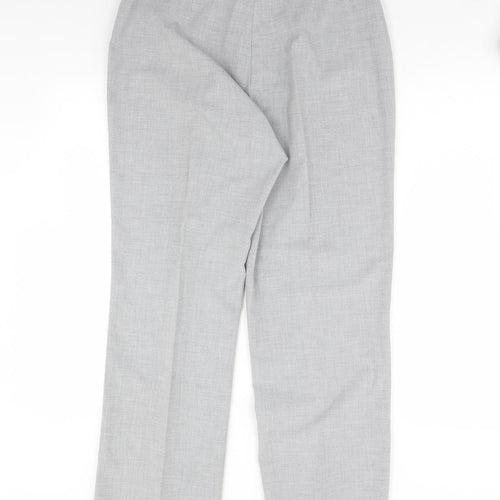 Maroon Womens Grey   Dress Pants Trousers Size 16 L29 in