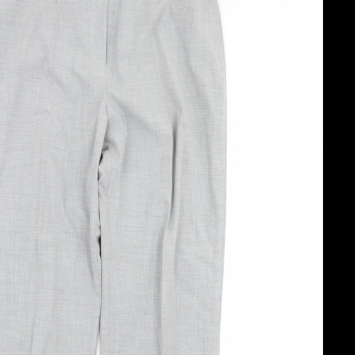Maroon Womens Grey   Dress Pants Trousers Size 16 L29 in