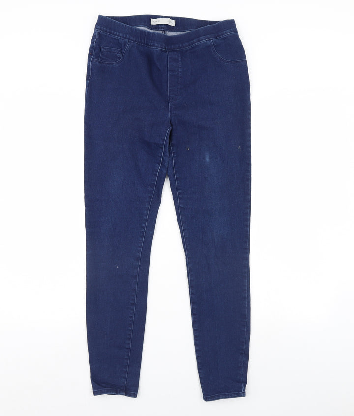 George Womens Blue Denim Skinny Jeans Size 12 L30 in