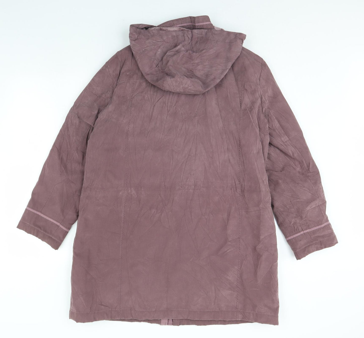 Bonmarché Womens Pink   Rain Coat Coat Size M
