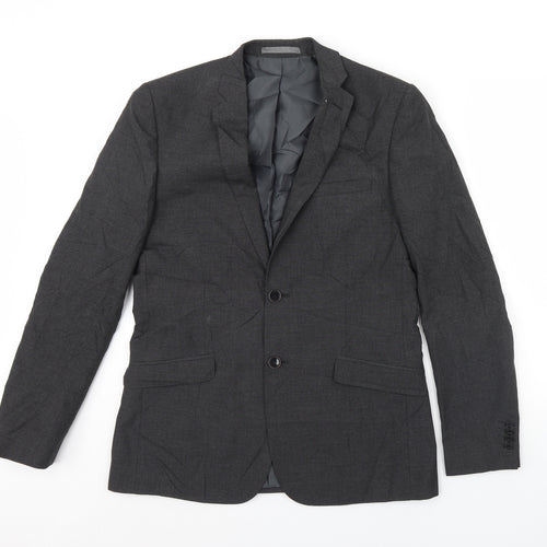 Limited collection Mens Black   Jacket Blazer Size 38  - Shoulder Pads