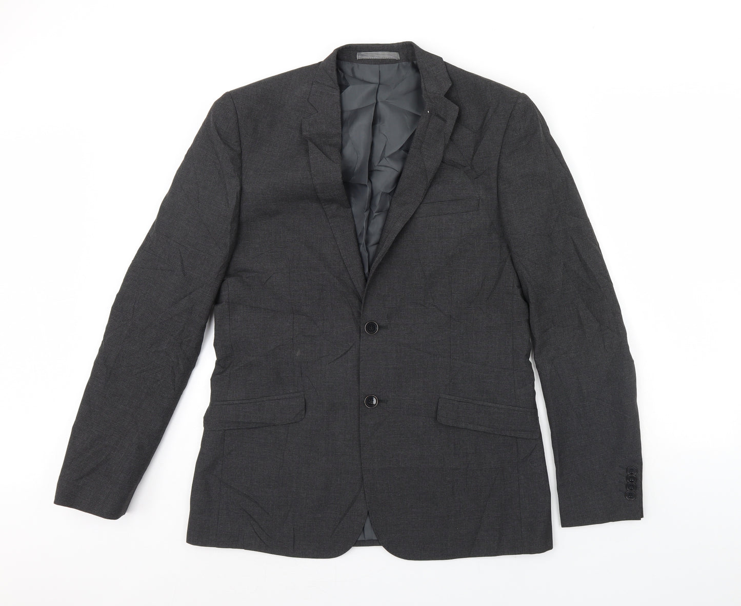 Limited collection Mens Black   Jacket Blazer Size 38  - Shoulder Pads