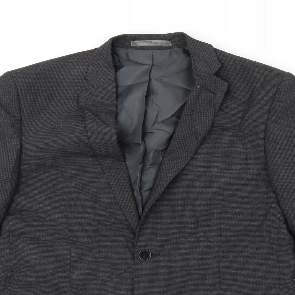 Limited collection Mens Black   Jacket Blazer Size 38  - Shoulder Pads
