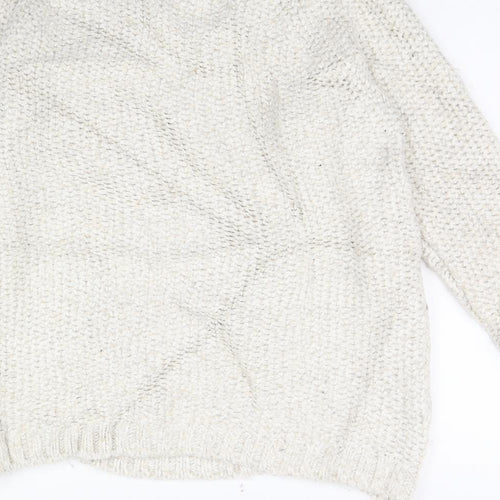 m&s Womens Beige   Pullover Jumper Size 14