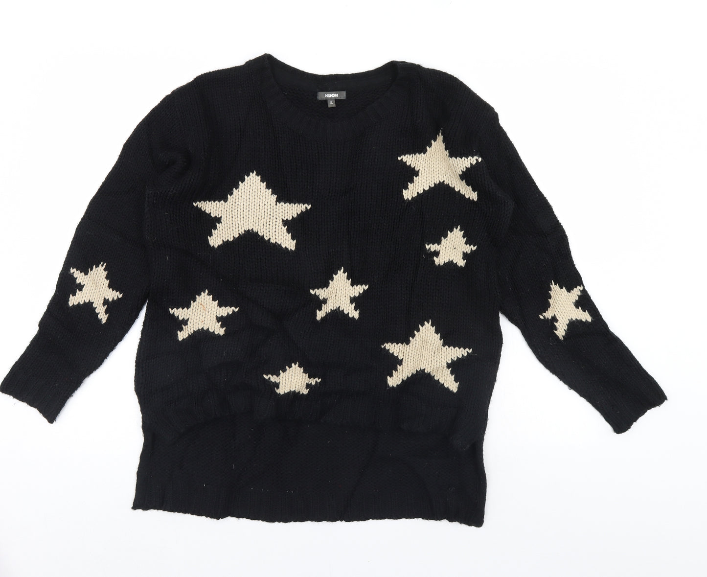 Nuon Womens Black   Pullover Jumper Size XL  - STAR
