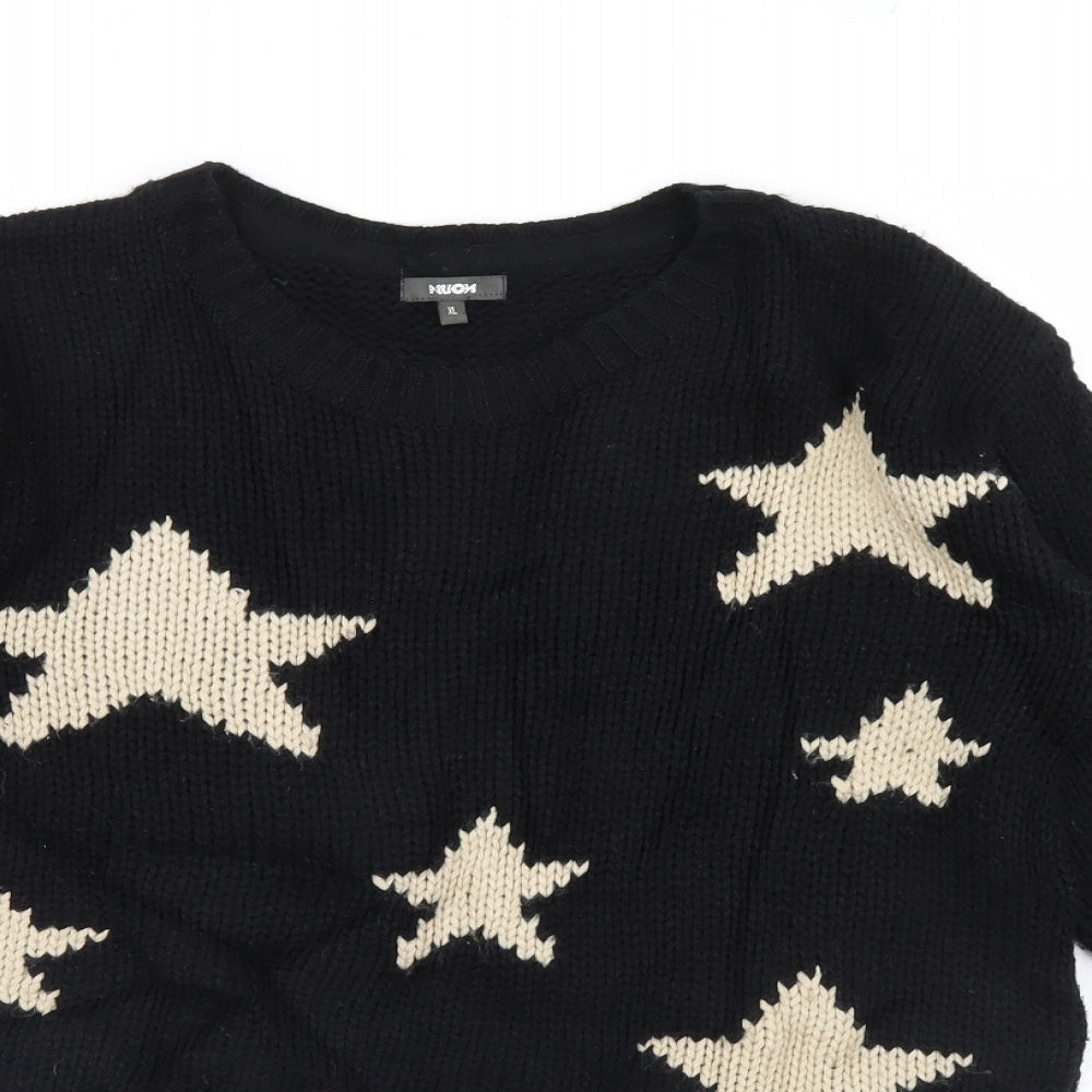 Nuon Womens Black   Pullover Jumper Size XL  - STAR