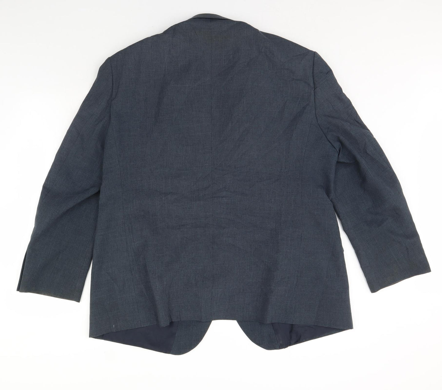 m&s Mens Grey   Jacket Blazer Size 44  - Shoulder Pads