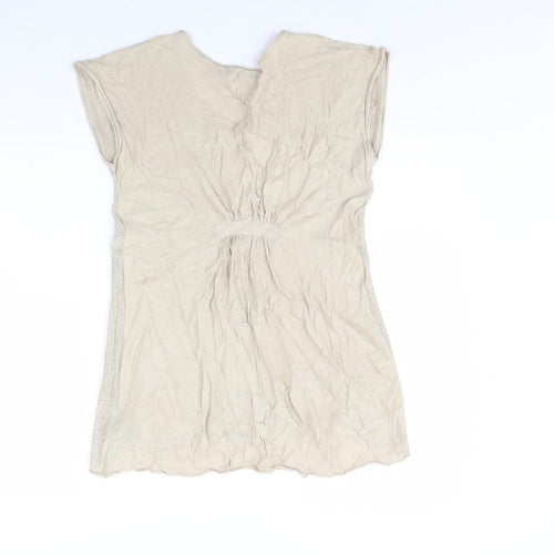 Mini Velvet Womens Beige   Pullover Jumper Size 10