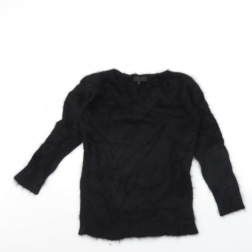 Untitled Womens Black   Pullover Jumper Size L