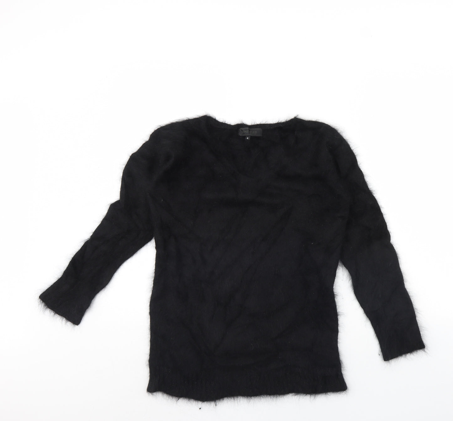 Untitled Womens Black   Pullover Jumper Size L