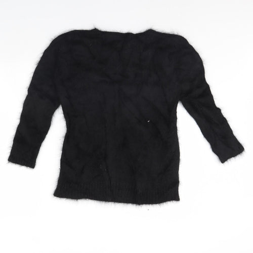 Untitled Womens Black   Pullover Jumper Size L