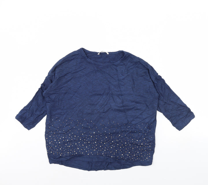 TU Womens Blue   Pullover Jumper Size 12