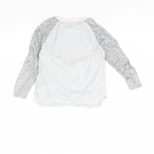 Gap Girls Grey   Pullover Jumper Size S  - Daisy duck