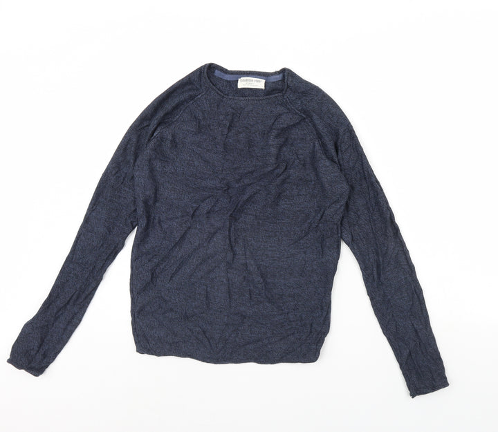 Cedar Wood State Mens Blue Pullover Jumper Size XS