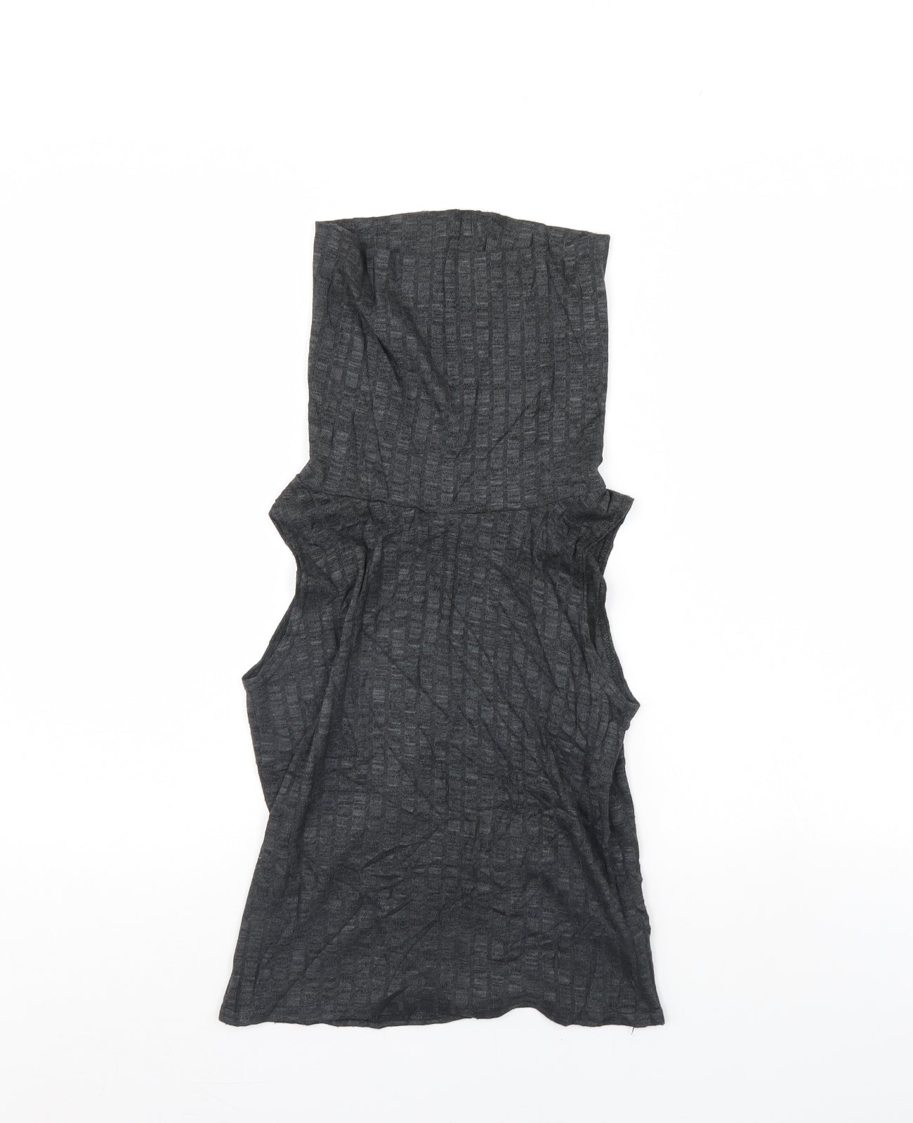Style plus Womens Grey  Rayon Basic Tank Size S