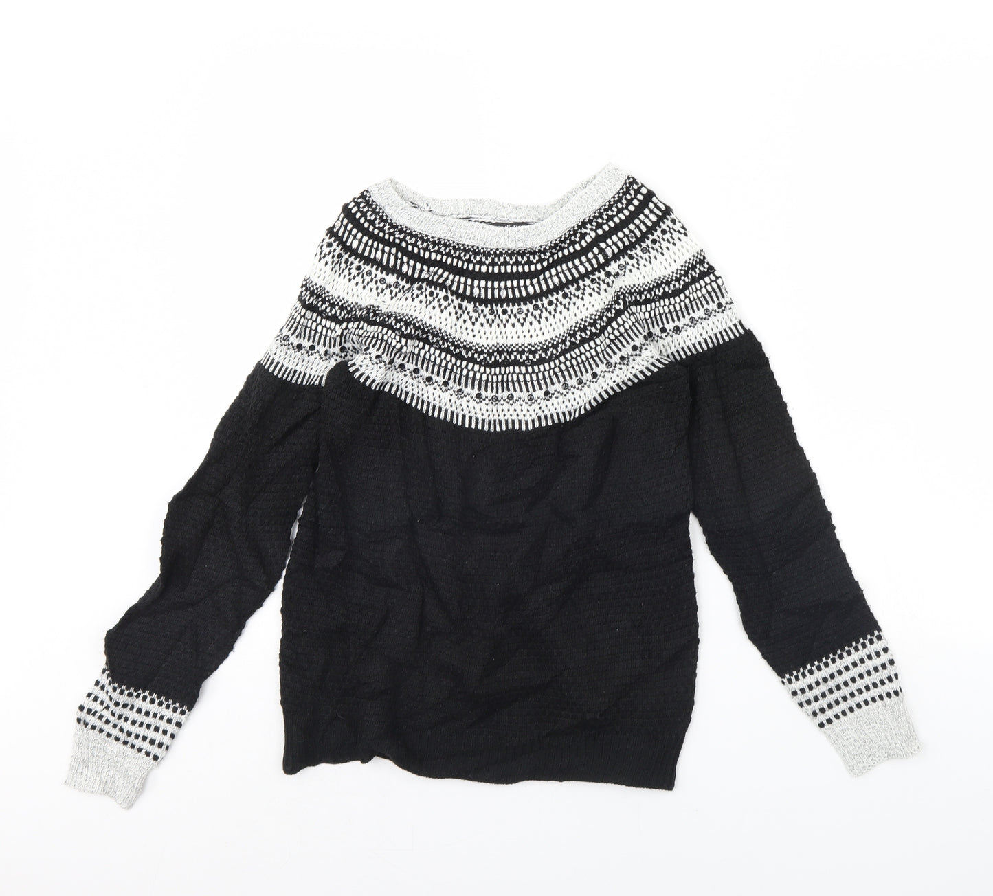 NEXT Womens Black   Pullover Jumper Size 6