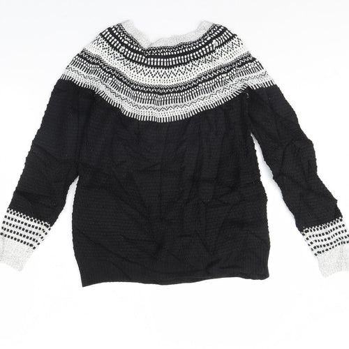 NEXT Womens Black   Pullover Jumper Size 6