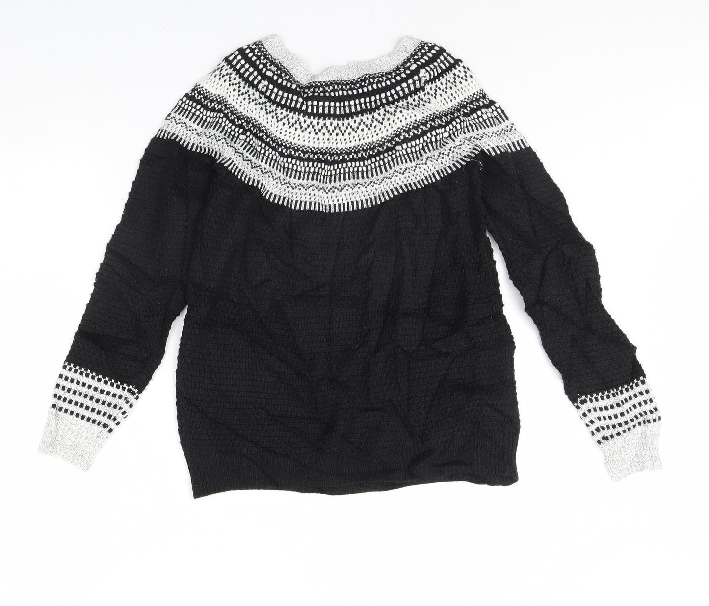 NEXT Womens Black   Pullover Jumper Size 6