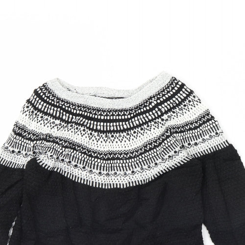 NEXT Womens Black   Pullover Jumper Size 6
