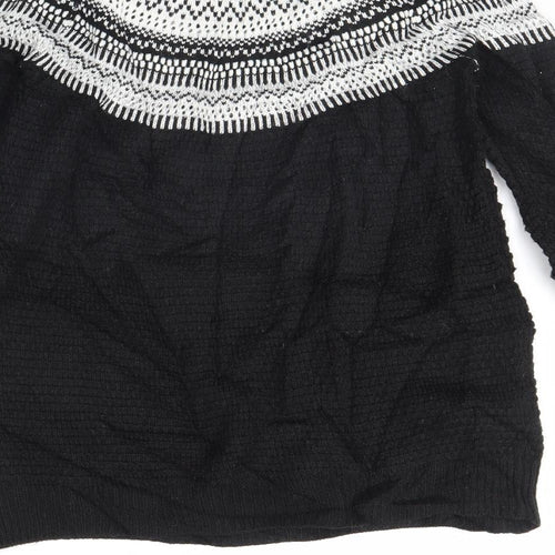 NEXT Womens Black   Pullover Jumper Size 6
