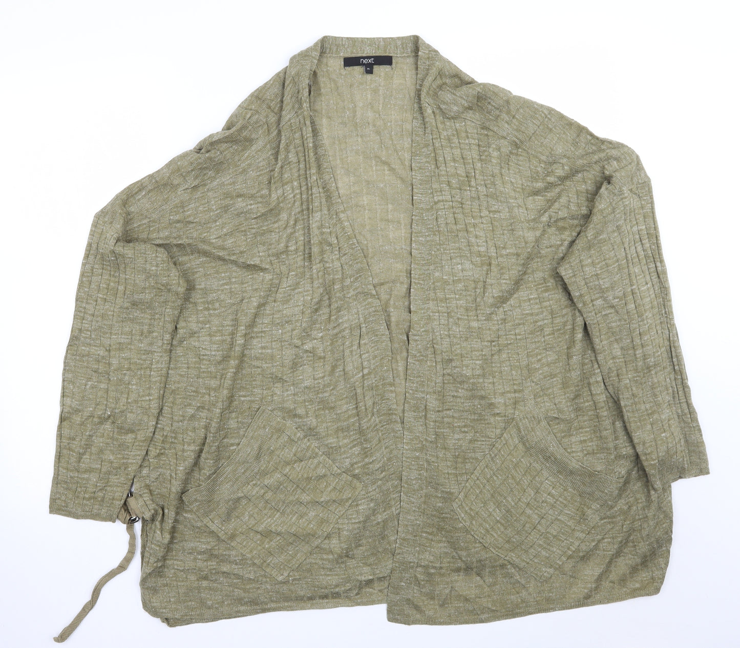 NEXT Womens Green   Cardigan Jumper Size XL
