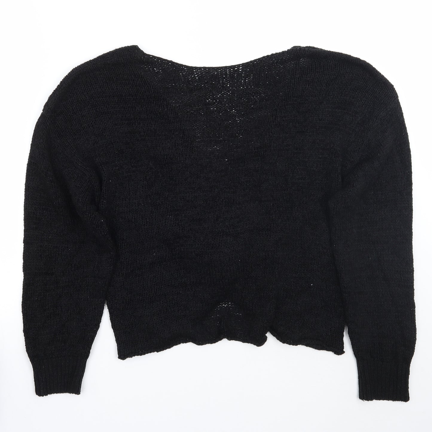 H&M Womens Black   Pullover Jumper Size M