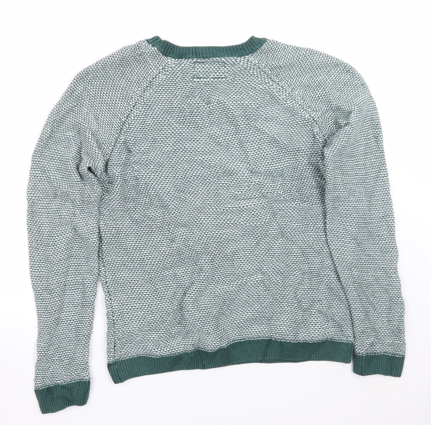 Topman Mens Green   Pullover Jumper Size S
