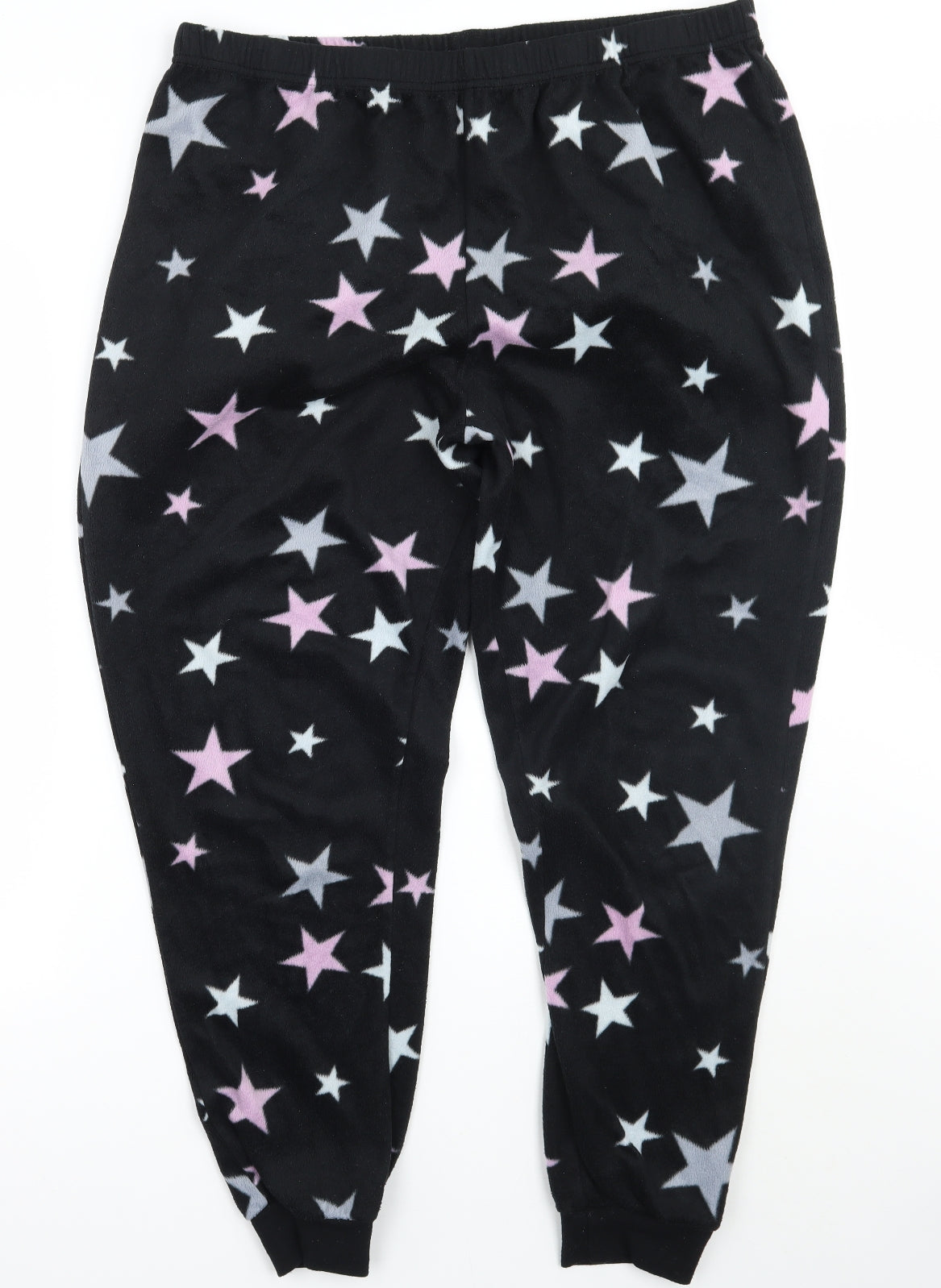 Yours Womens Black Geometric   Pyjama Pants Size 18