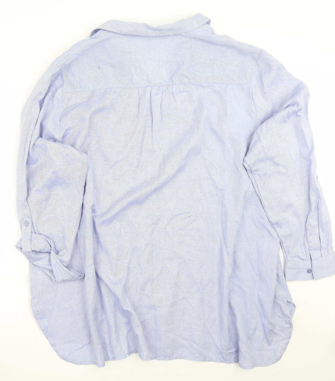George Womens Blue   Basic Blouse Size 24